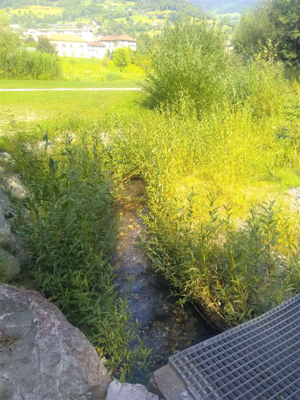 Rivière de contournement après les travaux