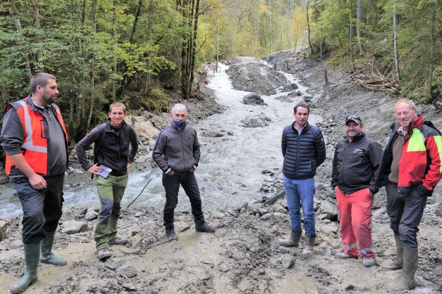 Le Doron de Beaufort :  finalisation des travaux