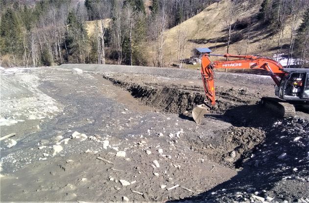 Travaux au Bersend Mars 2022