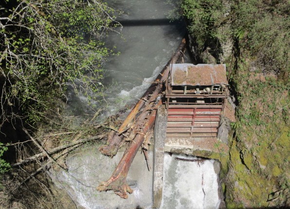 Barrage Jiguet à Flumet