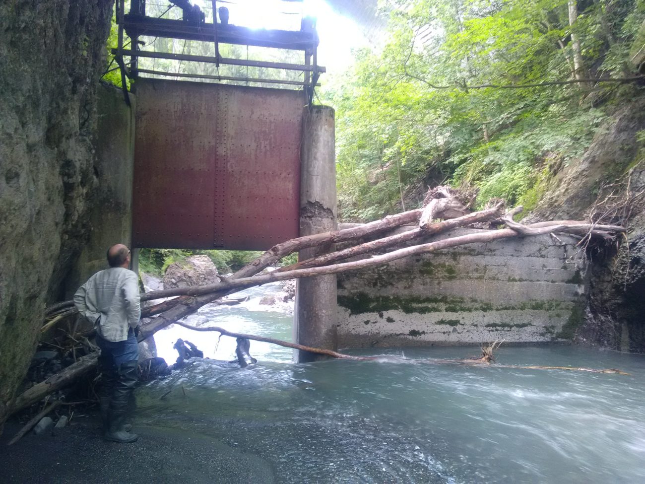 Barrage Jiguet à Flumet