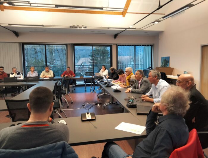 Comité syndical du SMBVA à Faverges