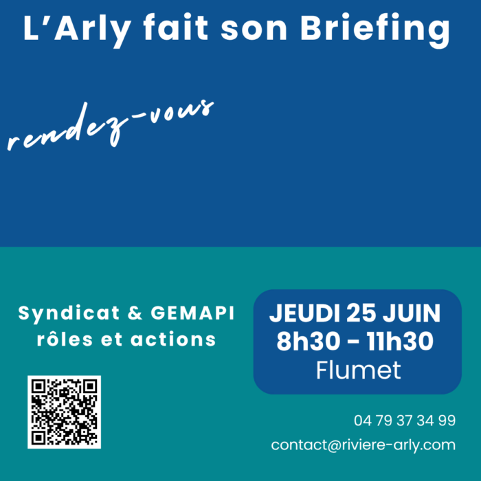L&rsquo;Arly fait sont briefing ! cycle formation élus : Syndicat et GEMAPI, rôles et actions